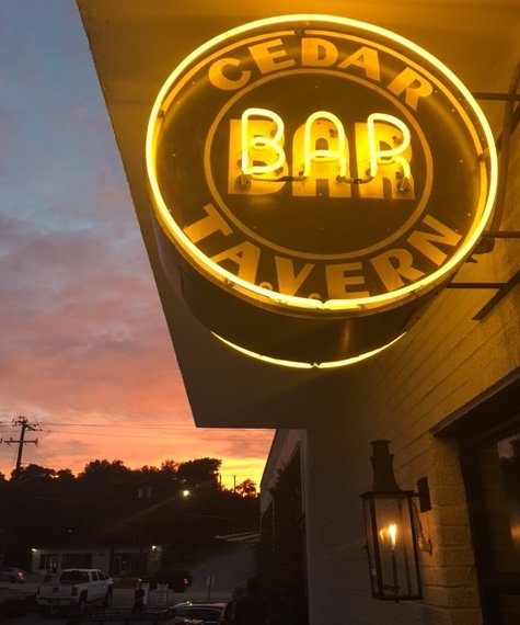 We have surprise guests this week for live music in the Cedar Tavern. Taking guesses on who it is. Comment below! Come catch the set Thursday night from 8-10p. #atx #livemusic #southlamar #sorryitsnotwillie #cedartavern