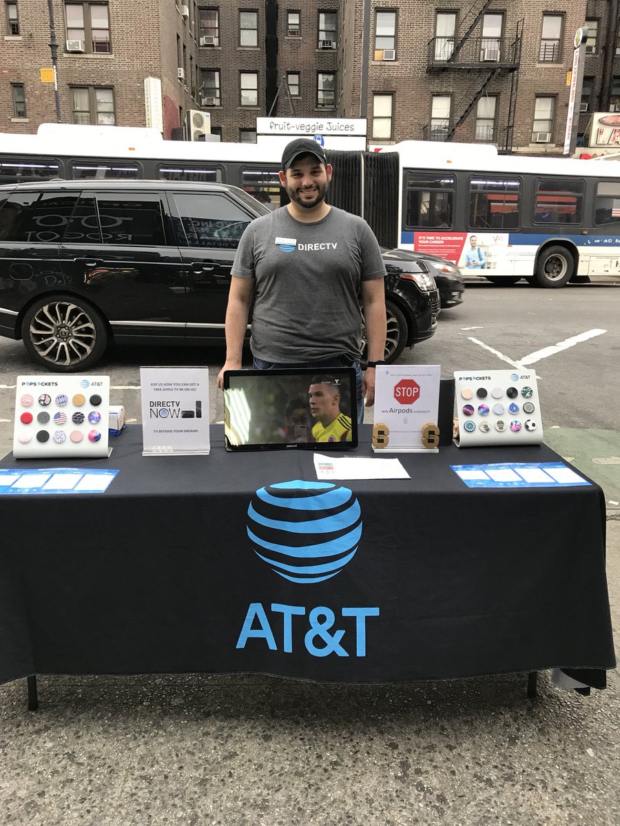 Biansky1330's tweet photo. Winning outside of our neighborhood, TAKING OVER DYCKMAN โ๐ป Day at a time ๐๐ป 2 DTV NOW Closed and a couple appointments set for this week. Painting the city blue โบ๏ธ๐ช๐ผ๐๐ป @Ahmad_Al02 @FalquezDani #TakingoverDyckman #TakingbackNyc #Dyckman #ATT https://t.co/tI4bwb8Fpa