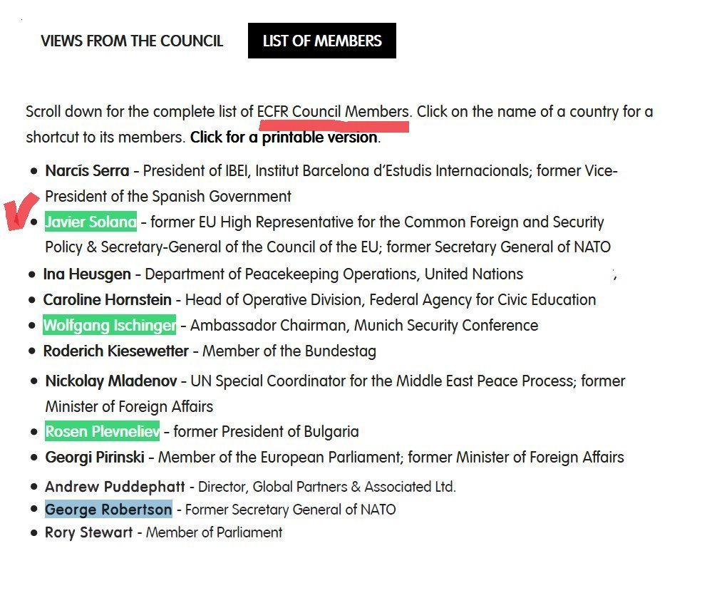 gemidzija_aliex's tweet image. In April 2018 was formed #TheOhridGroup. Group of “friends“ that will “help“ Macedonia🇲🇰. Major part of their members such as #CarlBildt, #LordRobertson, #JavierSolana are council members of #ECFR another #Soros funded think tank.  

#SorosPuppet
#SorosCollusion

(5)