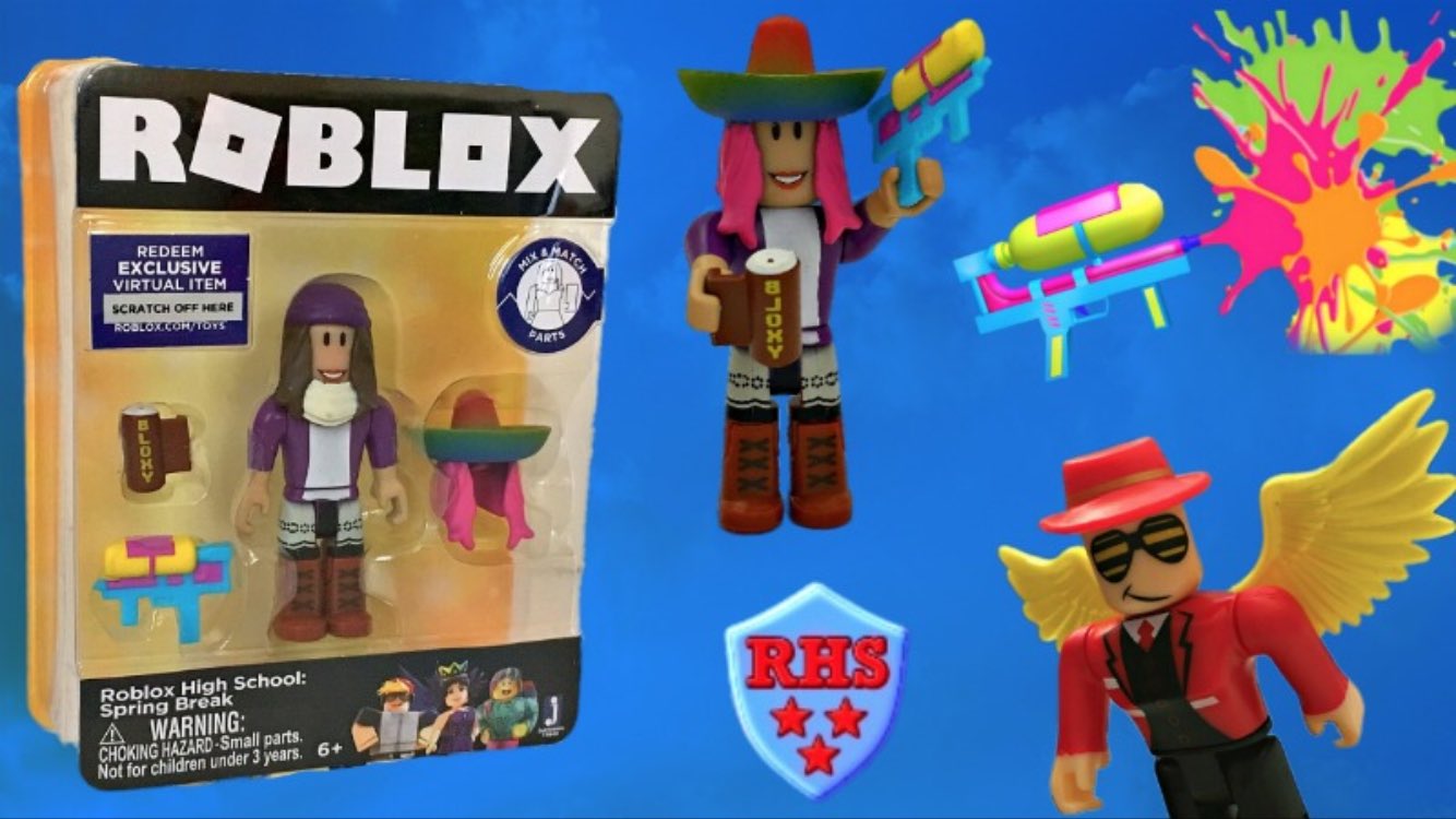Lily On Twitter Another New Celebrity Series 2 Toy This One Is Rhs And Has A Cool Paint Gun Here It Is Unboxed Https T Co 9473vcuiwm Roblox Jazwares Cindering Roblox Robloxtoys Https T Co Fy57oonkoy - jazwares roblox high school spring break action figure