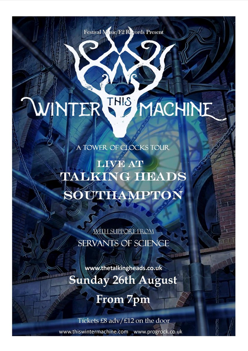 Tickets from the venue on sale now!