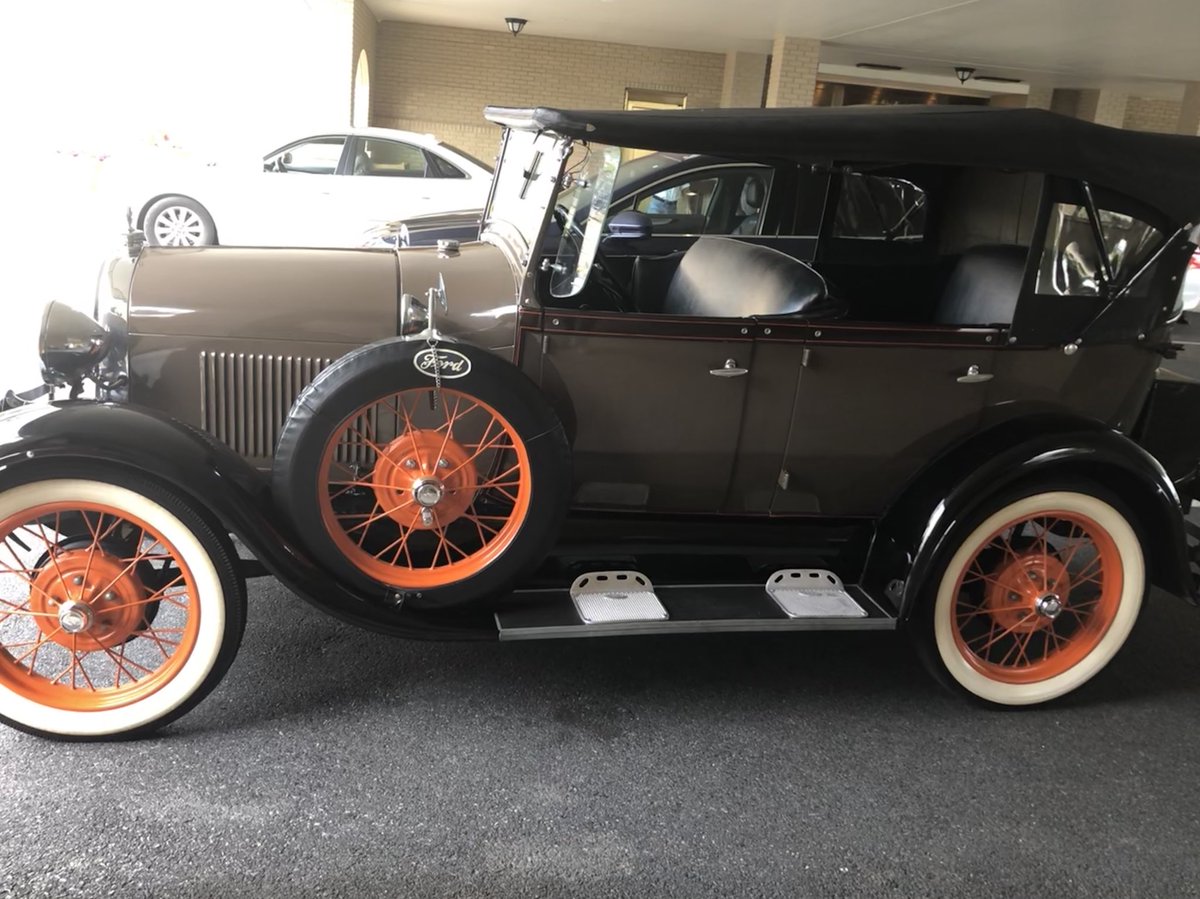 MikeCrofton's tweet image. My new wheels 1929 Model A