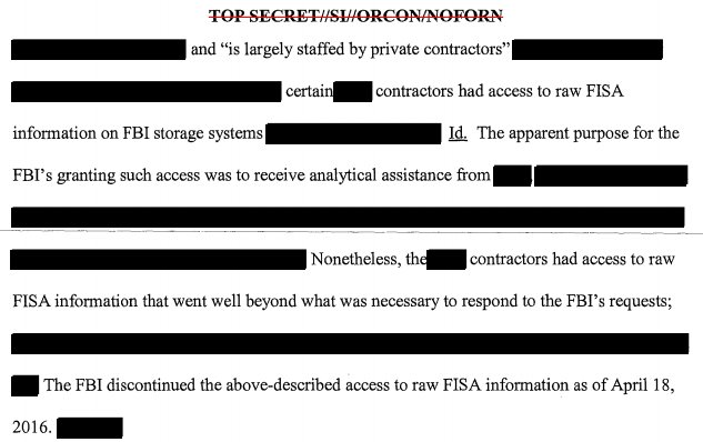 7/ OK so private contractor, working with the intelligence community, experience with surveillance....sounds a lot like the activities mentioned in the FISA 702 abuse report. Read this for more info: https://themarketswork.com/2018/04/05/the-uncovering-mike-rogers-investigation-section-702-fisa-abuse-the-fbi/