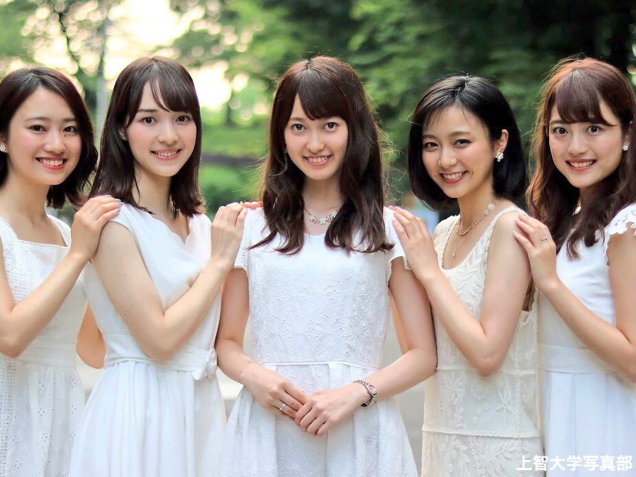 【候補者発表】

2018年度ミスソフィア候補者5名は、
左から、

No.1  高森史子(@18Misssophia_1 )
No.2 ストーン奈緒美(@18Misssophia_2 )
No.3 佐々木舞音(@18Misssophia_3 )
No.4 佐久間みなみ(@18Misssophia_4 )
No.5 坪内優佳(@18Misssophia_5 )

です！
半年間応援よろしくお願い致します😊