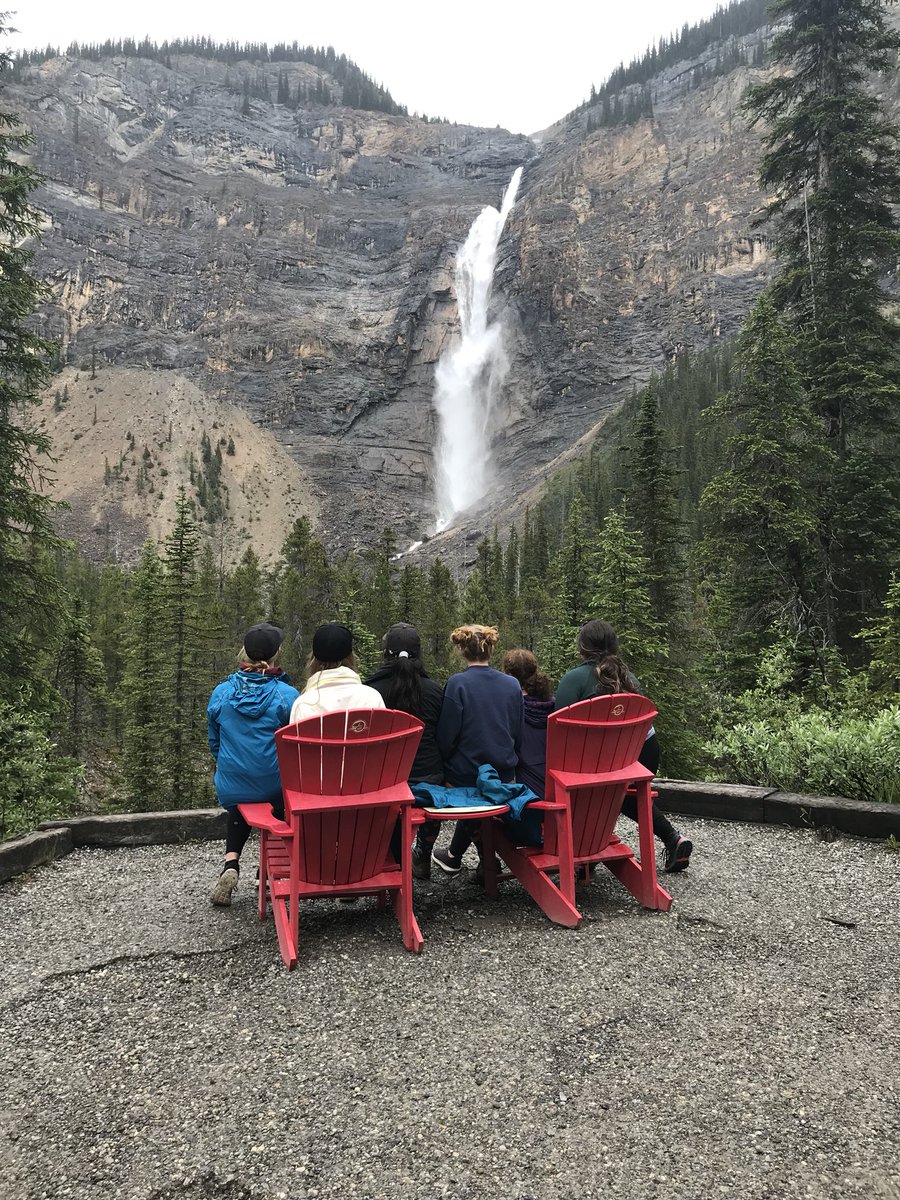 sharpette03's tweet image. 1st Carlisle Trex at Takakkaw Falls #sharethechair @girlguidesofcan @YohoNP