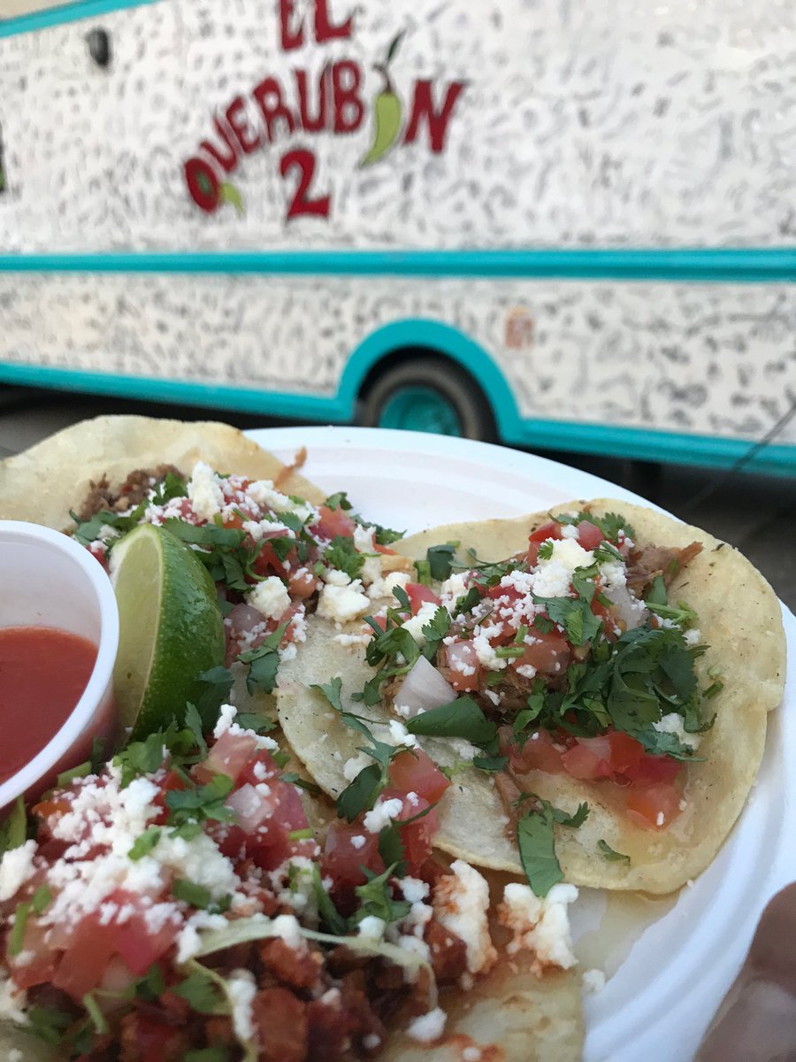 Taco Tuesday date night at Wedging Brewing with El Querubin Taco food Truck. #tacotuesday