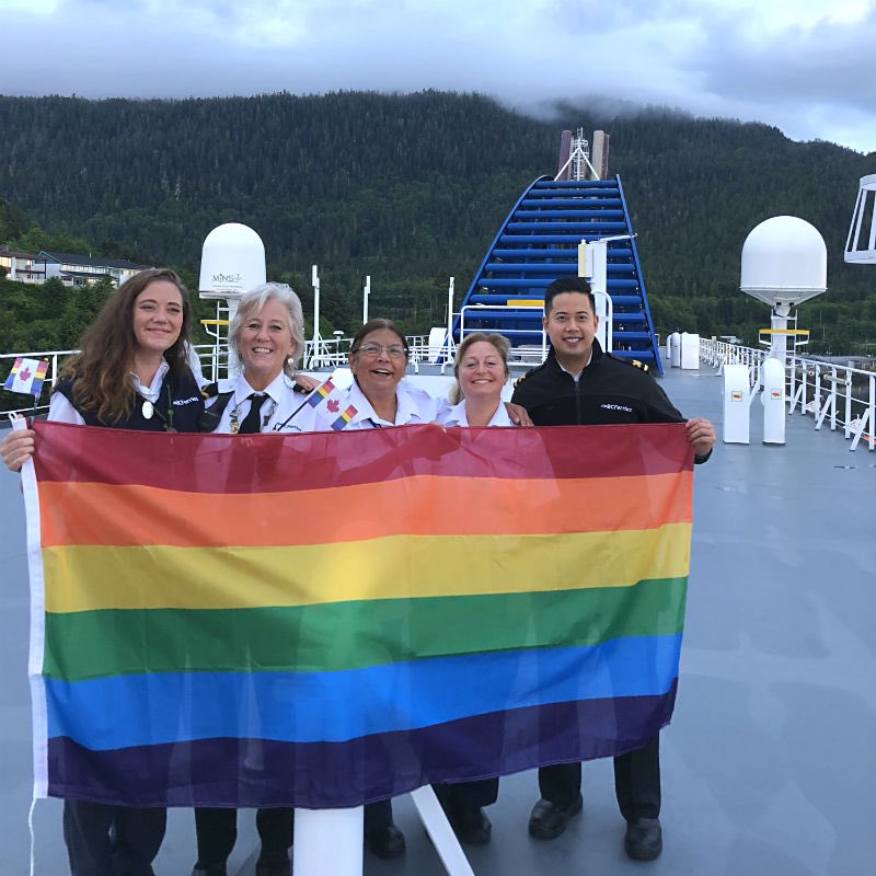 We’re raising Pride flags on every vessel in the fleet this week to celebrate Pride events taking place across BC this summer. We’re loud and proud of all our customers and crew, everyone is welcome aboard! 🏳️‍🌈⛴

#ShareTheCoast #PRIDE2018