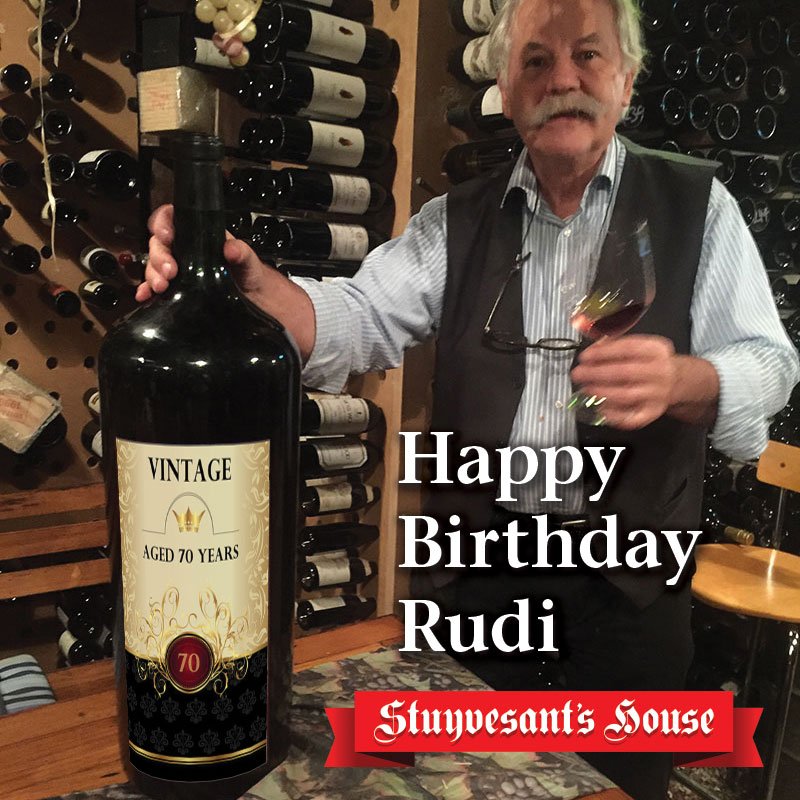 Happy Birthday Rudi. Celebrating a milestone! #wellaged
