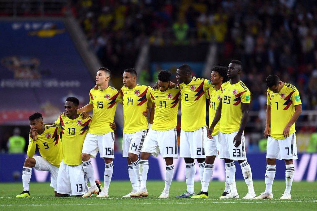 FCFSeleccionCol's tweet image. Muchas gracias a todos los integrantes de la Selección Colombia por el sacrificio y el esfuerzo en la @fifaworldcup_es Rusia 2018, por haber dado todo en el torneo y dejar en alto el nombre del país. 
📷🙏
#MiCorazónTricolor #Rusia2018