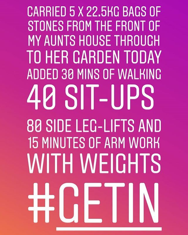 louise_gaul's tweet photo. Every little helps... 💪🏻😊 Should sleep well tonight 😴
-
#goals #awesome #awesomeness #greatday #getactive #takeaction #believe #achieve #walking #getfit #gethealthy #changes #seeingchanges #progression #Yes! #Walking #weights #lifting #improvement #b… https://t.co/b8wfS0mwth https://t.co/6mVjyXWBHR