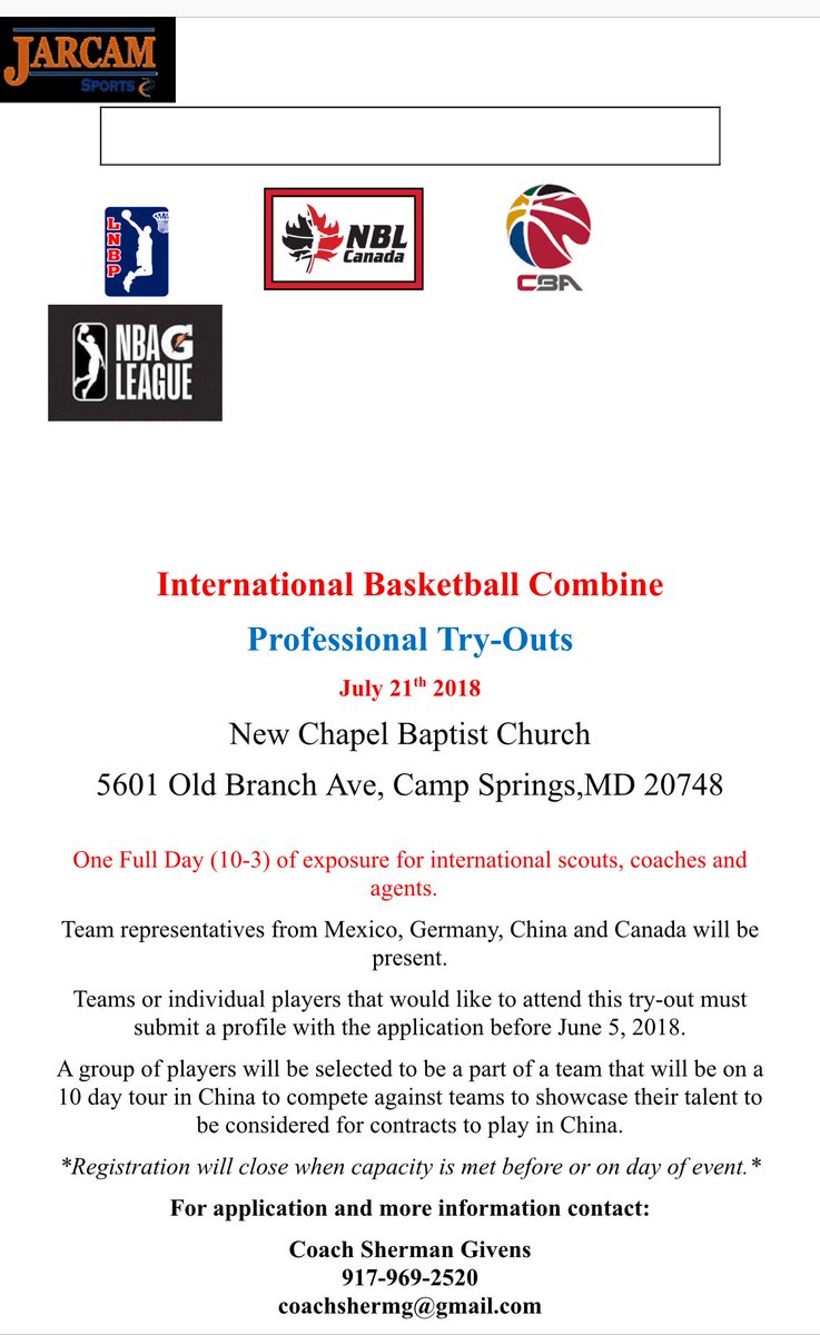 ShermanGivens's tweet image. Serious inquiries only, must have valid passport. 

#SportsPowerPros 
#NextLevelBasketball 
#GettingPlayersToTheirNextLevelOfBasketball