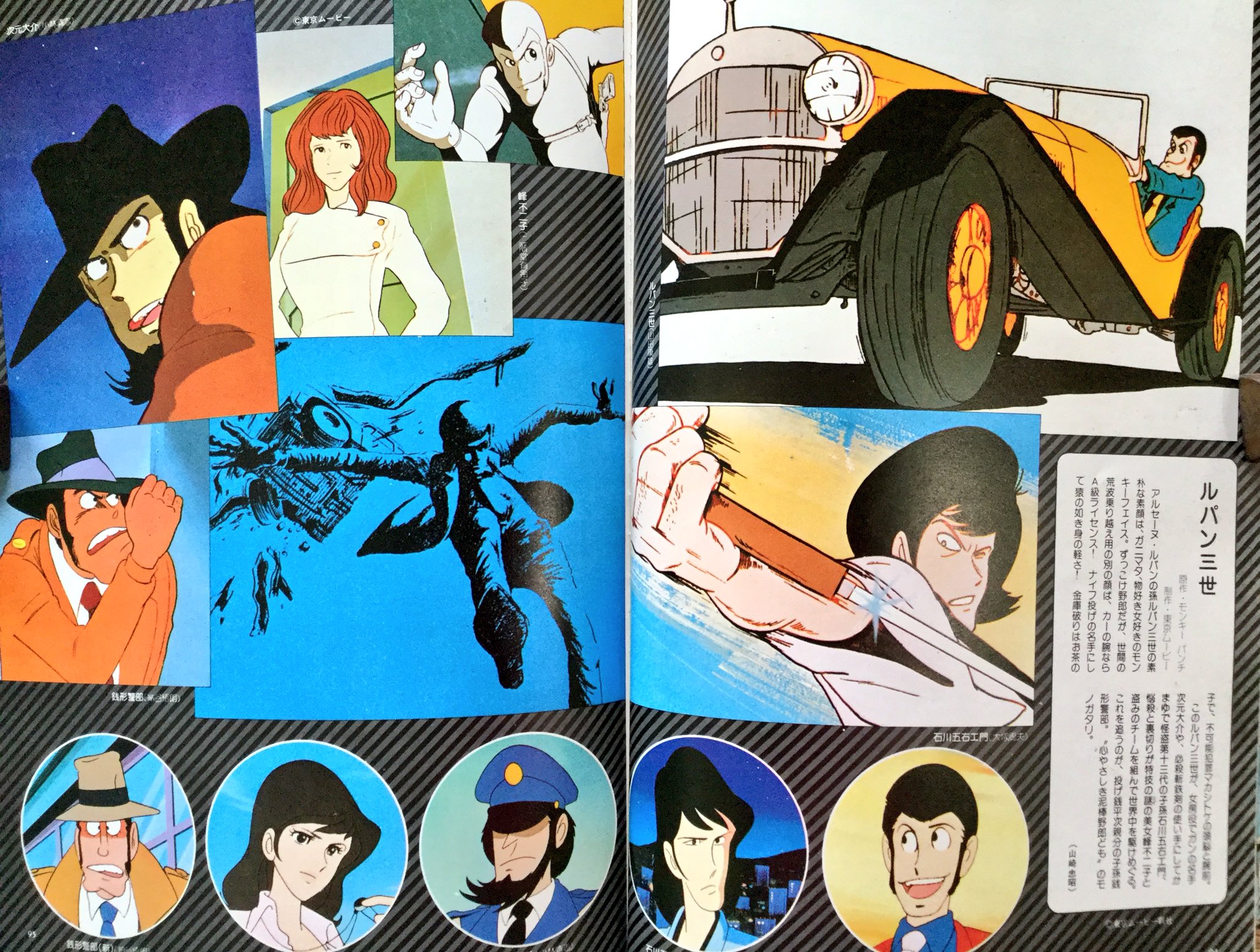 雑貨奥様 昭和54年 文藝春秋デラックス Tvアニメキャラクター事典 より ルパン三世 この愛すべき泥棒4人組 銭形警部を知らない人は居ないほど 以前 峰不二子はあなたより年上ですか と質問していて どの世代も 年上だ と回答ががあったそう