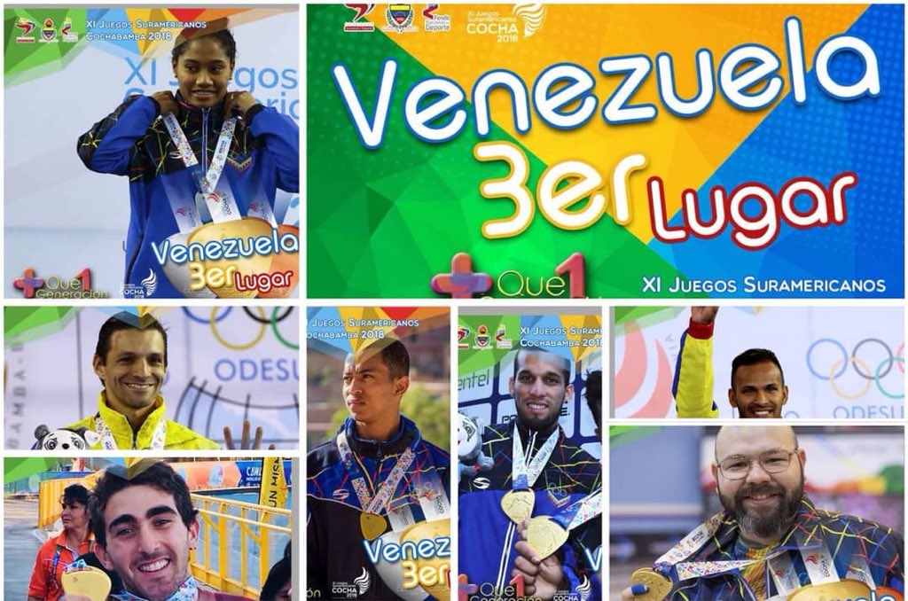 Esperando incentivos económico como premio por las medallas de los Juegos Suramericanos Cocha 2018 ( ODESUR ) #PremiacionOdesurVEN
