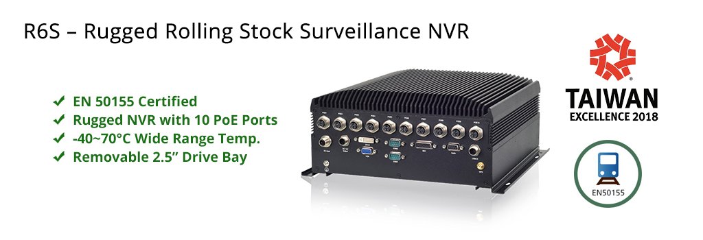 LannerAmerica's tweet photo. Lanner's R6S; Award Winning Rugged #RollingStock #Surveillance #NVR
https://t.co/n4O0TDoiWL
#OnBoardSurveillance #SmartCity #FacialRecognition #ArtificialIntelligence #MachineLearning #DataAnalytics #GPS #GLONASS #Infotainment #PassengerInformationSystem #EN50155 https://t.co/JKzbPG56T5