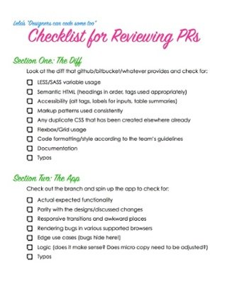 bitovi's tweet image. Designers, be confident that you're approving high-quality work with this Pull Request Checklist for Designers. Read the article and download the PDF here. #PullRequest #UXDesignProcess
hubs.ly/H0cSb3j0