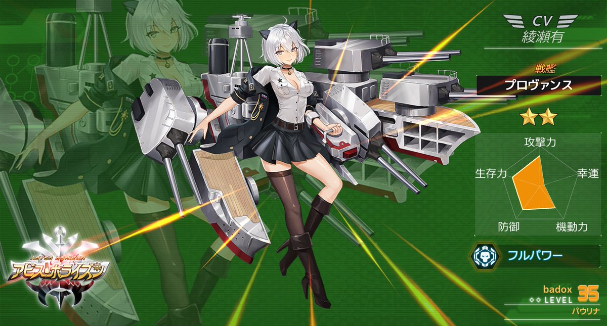 『アビス・ホライズン』3D艦船擬人化×艦隊アクションRPG #アビス・ホライズン