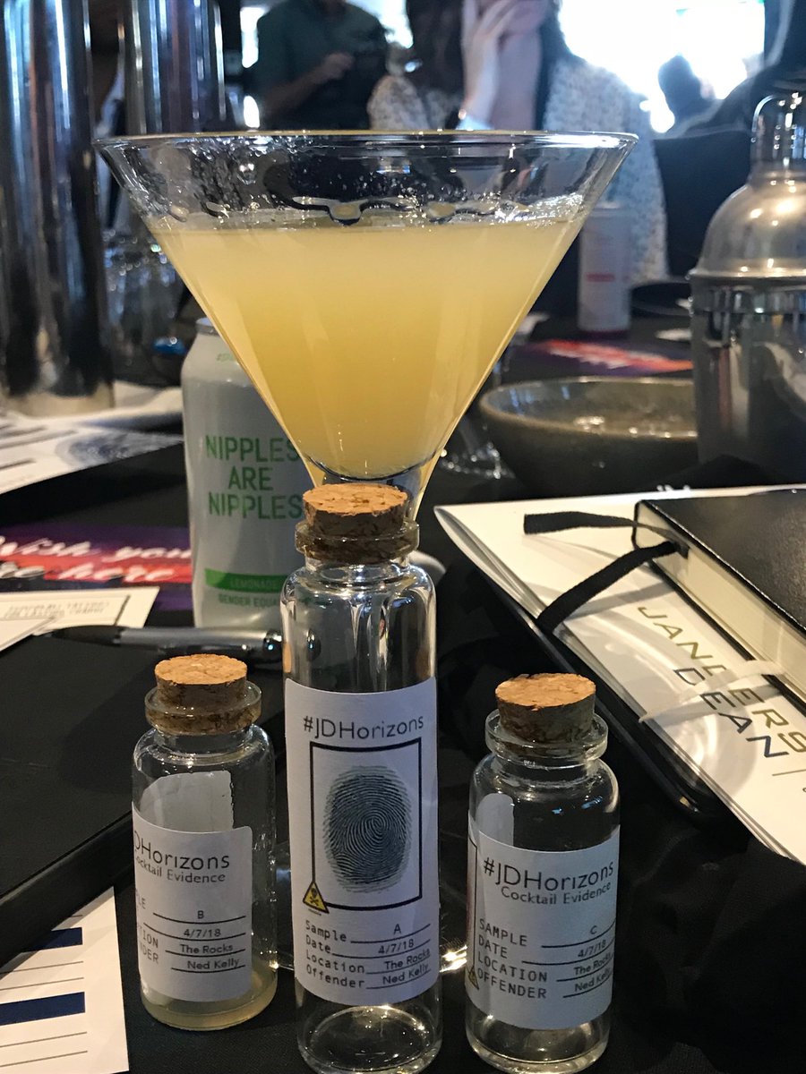 #jdhorizons Sydney breakfast martini - just what is delegates need - cheers #jdhorizons