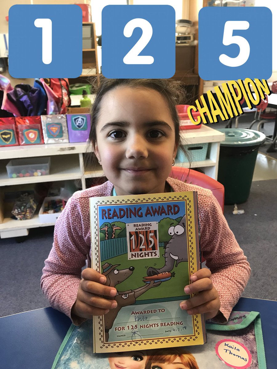 DiscoverBDClass's tweet photo. Kaila is a #125nightsreading champion. Great work! 1️⃣2️⃣5️⃣🌌📚 https://t.co/eTbSe5EhN0