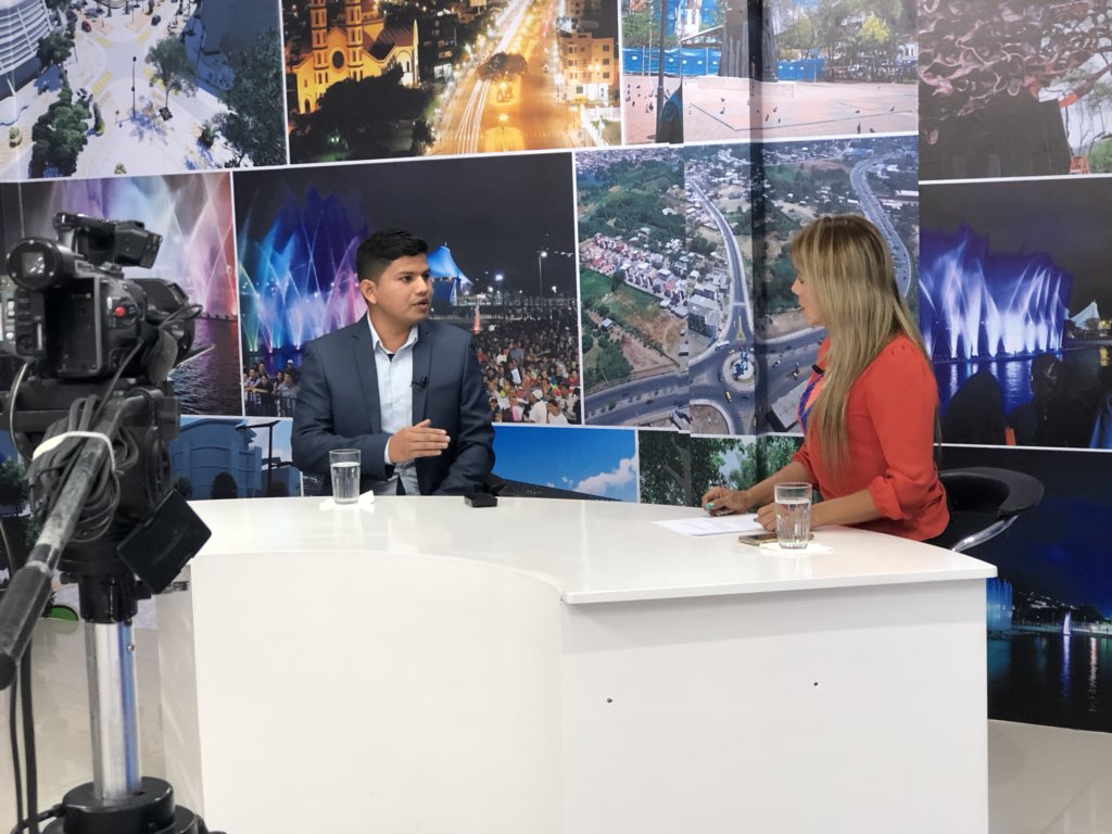 La noche de ayer, a través de <a href="/tvmanabita/">Televisión Manabita 🎬</a>, como joven comprometido con #Manabí compartí mi preocupación por los problemas ambientales y agrícolas que nos aquejan y las soluciones que estamos brindando con el empleo de la #Biotecnología