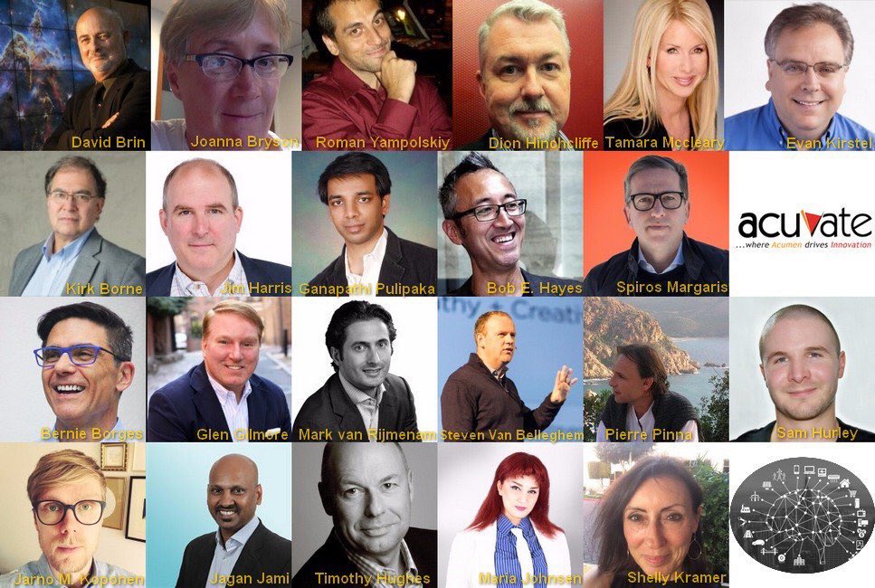 22 Experts Predict How Artificial Intelligence Will Impact The Enterprise Workplace acuvate.com/blog/22-expert… via <a href="/Acuvate/">Acuvate Software</a> w/<a href="/KirkDBorne/">Kirk Borne</a> <a href="/evankirstel/">Evan Kirstel #B2B #TechFluencer</a> <a href="/dhinchcliffe/">Dion Hinchcliffe</a> <a href="/TamaraMcCleary/">Tamara McCleary</a> <a href="/SpirosMargaris/">Spiros Margaris</a> <a href="/GlenGilmore/">Glen Gilmore</a> <a href="/JimHarris/">Jim Harris</a> <a href="/bernieborges/">bernieborges</a> #AI #FutureofWork #Industry40 #IoT #Cloud