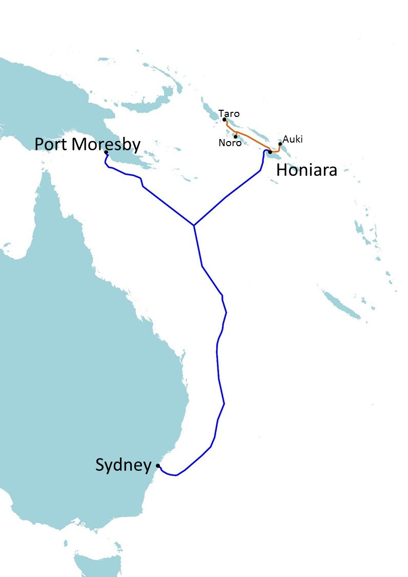 Vocus Group will work with <a href="/Alcatel_Lucent/">Alcatel-Lucent</a> Submarine Networks to build the Coral Sea Cable System - boosting international high speed connectivity between Solomon Islands, Papua New Guinea and Australia. 
vocusgroup.com.au/news-media/new…