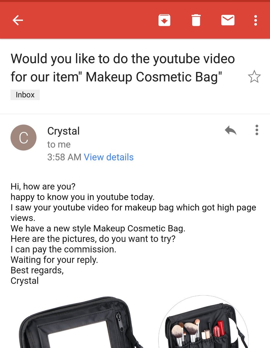 MKBHD's tweet image. my inbox sometimes amazes me