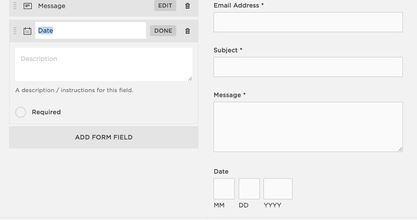 RowanStrang's tweet photo. @squarespace you have customers building websites all over the world, when will there be an option to format the date in a way that is logical and not totally insane. Days(aresmallerthan)Weeks(aresmallerthan)Years #DDMMYY https://t.co/4FvJGD12xX
