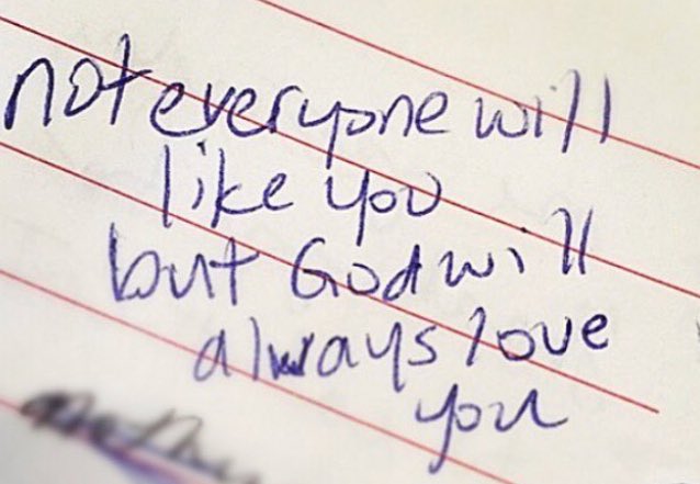 hfunkpalacios's tweet image. Not everyone will like you, but God will always love you. #romanseight #journalnotes