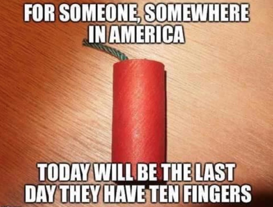 Image result for today is the last some americans will have 10 fingers
