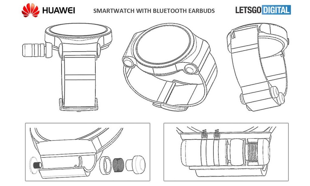 Une montre connectée avec des écouteurs sans fil pour Huawei dlvr.it/QZQQsH