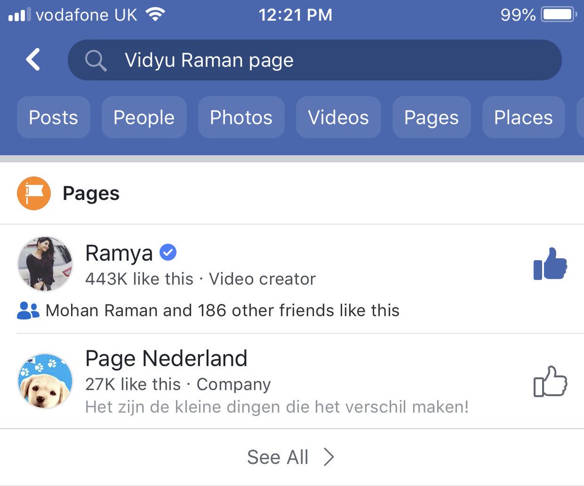 VidyuRaman's tweet photo. Something bizarre, strange &amp; horrible has happened. My Facebook page Vidyu Raman has been HACKED, HIJACKED &amp; STOLEN with all my 450K followers and made into the page of some actress. No one but me managed my page. I don’t understand how this happened but the culprit will b caught https://t.co/FNyuRHebAW