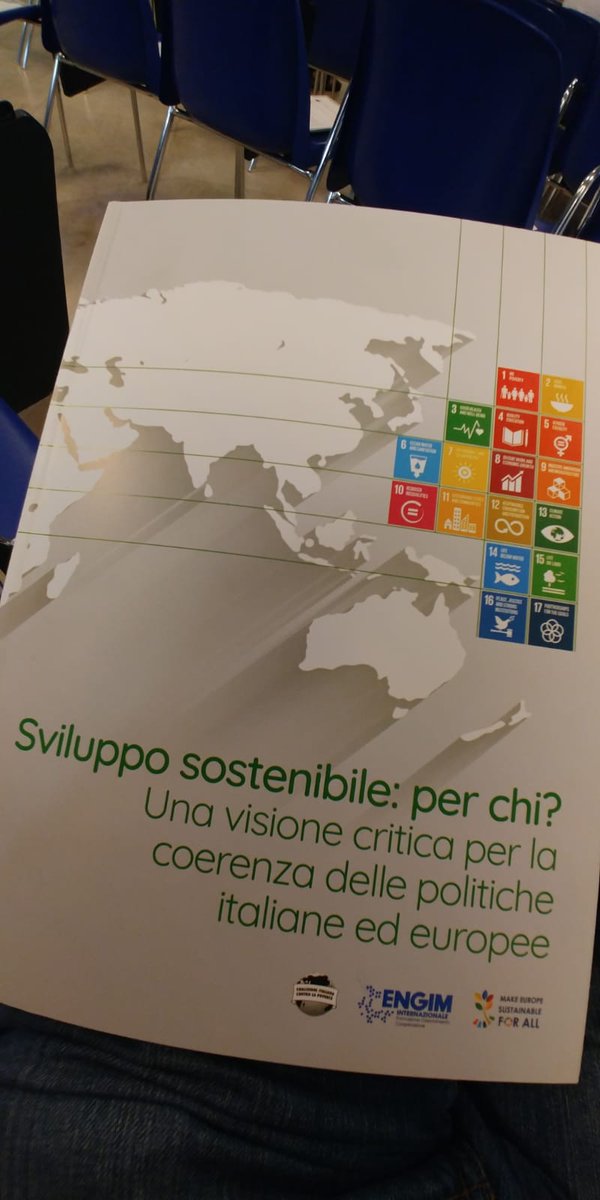 A Roma presentazione del Rapporto di monitoraggio sull'applicazione dell'Agenda 2030 di @GCAPItalia: 'Sviluppo sostenibile: per chi? Una visione critica per la coerenza delle politiche italiane ed europee'  #MakeEuropeSustainableForAll