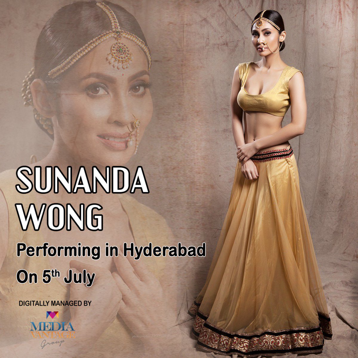 Media_Vantage's tweet photo. #hyderabad !!! Get in the right mood, coz the elegant @sunandaw is coming down to your city for her next big show.
*
*
#mvdigital #sunandawong #proudtorepresent https://t.co/gXMGIzCUxd