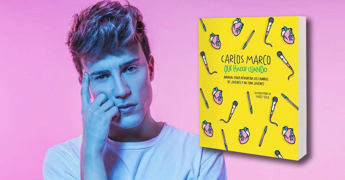 Noticias | #QuéHacerCuando es el libro que resume la filosofía vital de <a href="/CarlosMarco/">Carlos Marco</a> 💖📒🖊️ goo.gl/Bcdnv4