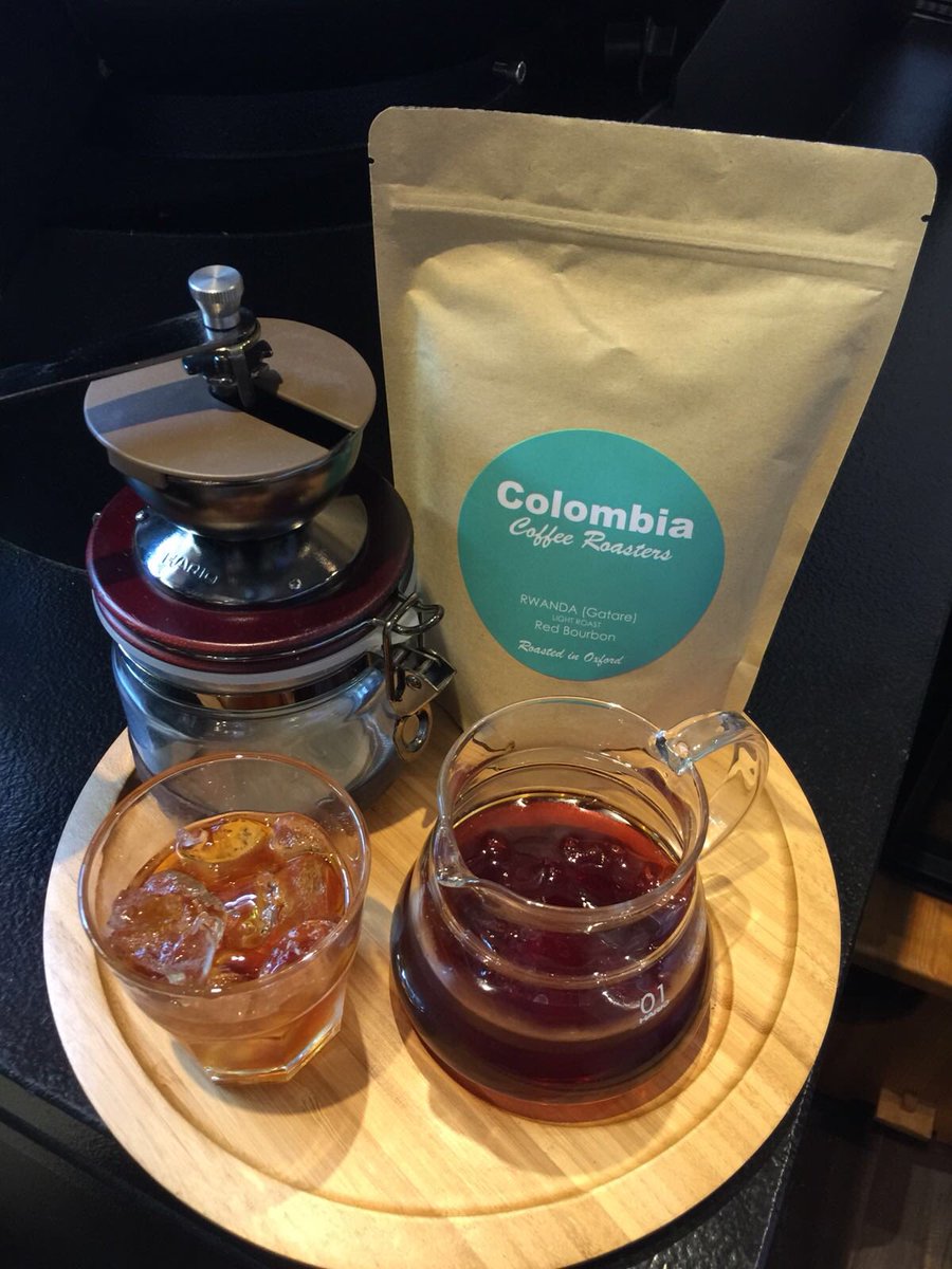 colombiaroaster's tweet photo. Perfect beverage for a sunny day#colombiacoffeeroasters #Oxford #guestcoffee #Rwanda #covered https://t.co/GgwgXgVIIk