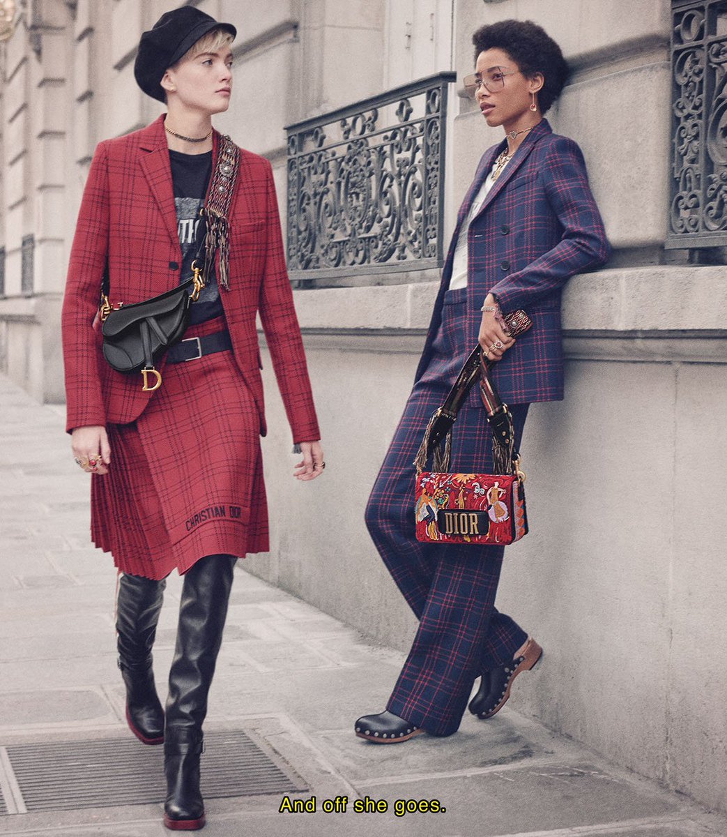 Inspired by the cult French new wave film "Une Femme Est Une Femme", <a href="/Dior/">Dior</a> unveils its latest campaign. Revisit the collection: bit.ly/2z6jCgU