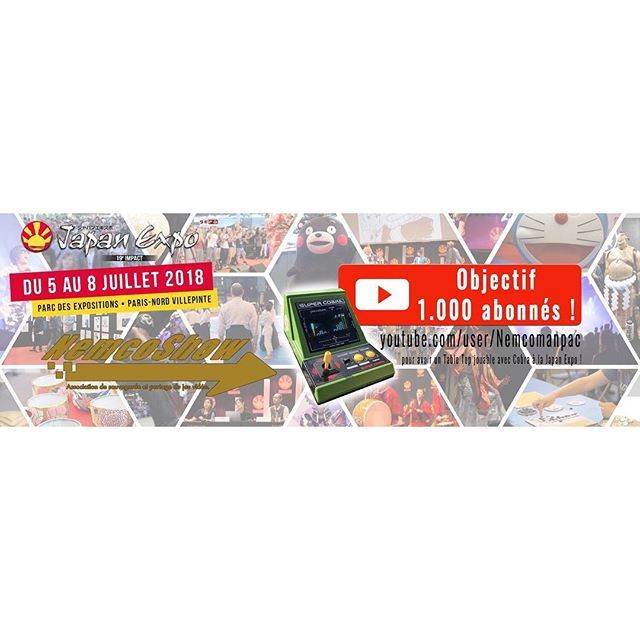 NemcoShow's tweet photo. Quand le pote @inforumatik te crée une banderole promo pour la chaîne YouTube NemcoShow 🤩❤️ !! Si on OBTIENT 1000 abonnés sur la chaîne je mettrai ce table top en jouable à la Japan Expo ➡️ https://t.co/Au3ZKnmR3f
#nemcoshow #goto1k #youtube https://t.co/7OgXMZiU3t