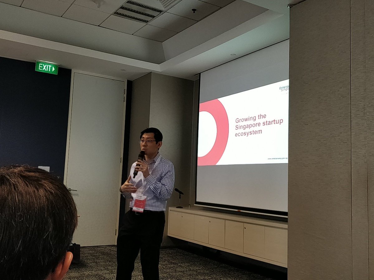 Thanks #enterprisesingapore for hosting the #SGStartup gathering.