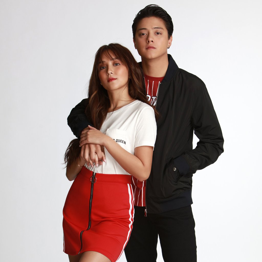 benchtm's tweet photo. All eyes 👀 on the king and queen of hearts 👑 @imdanielpadilla and @bernardokath #BENCHEveryday  
.
Shop the look at https://t.co/Jdze9NLsCh https://t.co/mge7NEEEvD