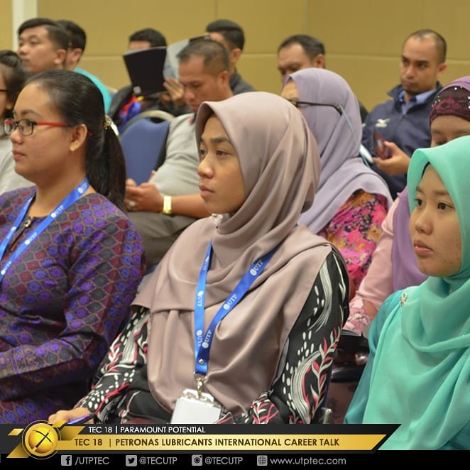 TECUTP's tweet photo. ✨[ TEC18 PETRONAS Lubricant Career Talk Updates ]✨

PETRONAS Lubricants International Career Talk was held at Seminar room 5, Undercroft, Chancellor Complex UTP.

#TEC18 #TECisHere #ParamountPotential #TalkaboutTEC #PETRONASLubricantsInternationalCareerTalk https://t.co/0uMCon3YUc