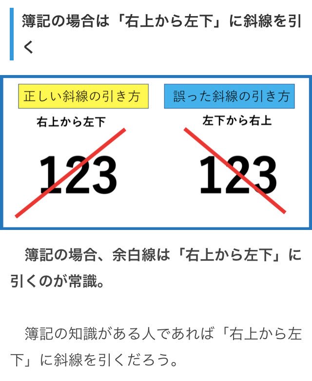 0 斜線 向き