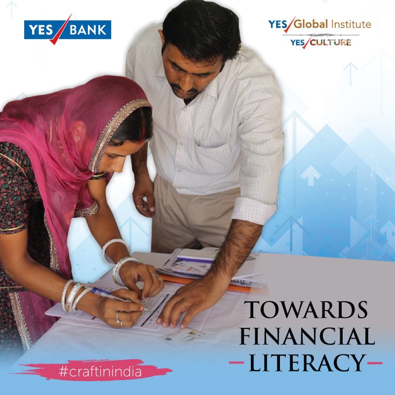 YESGlobalInsti's tweet image. Access to financial services has been a major challenge for women artisans in Barmer, Rajasthan. The YES Global Institute-@YESBANK financial literacy programme with #concernindiafoundation enables access to new financial knowledge #craftinindia #womenleadingchange #yesculture