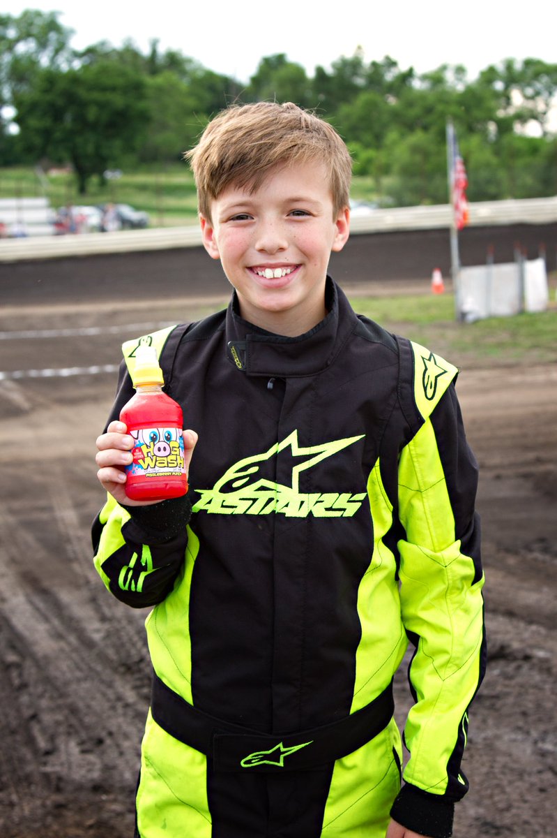 McKennaHaase's tweet photo. #ModelStatus Thank you @MahaskaBottling for sponsoring our development kids through Hog Wash. It has been a great partnership, and these kids have done a great job with their marketing. #compassracingdevelopment #hogwash https://t.co/B7ZPTS7AAy