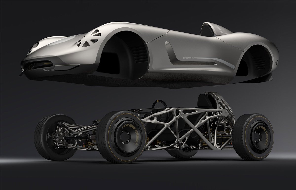 SiemensSW_AP's tweet photo. #Hackrod and #SiemensPLM partner to create La Bandita, the world's first speedster designed in virtual reality, engineered using artificial intelligence and 3D printing. Find out how vehicles can be now be rapidly designed, tested and manufactured: https://t.co/Q1gxs0f1ra https://t.co/W4IbZEWVs0