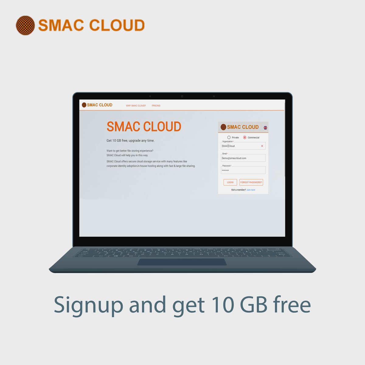 SMACCloud's tweet photo. Sign up and get 10 GB free #data #storage
Visit https://t.co/sxPBvs66BH
#OnlineDataStorage #OnlineBackup
#cloudstorage #cloud #cloudComputing #Storage #API #data #cloudsecurity
#blockstorage #filestorage #objectstorage #IoT #OpenData #SMACCloud
#CloudBackup #dataprotection https://t.co/FjDTnogjdP