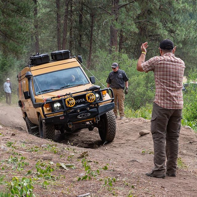 venture4wd's tweet photo. A scene from the obstacle course at @nwoverlandrally. This good-lookin’ 70 series Toyota Land Cruiser belonging to @liveworkwander was turning some heads. #callofadventure #landcruiser #toyota #70series #troopy #adventuremobile #4x4 #camper #pnw #plain #… https://t.co/9hx3HSrPrR https://t.co/oEkyGOuwxJ