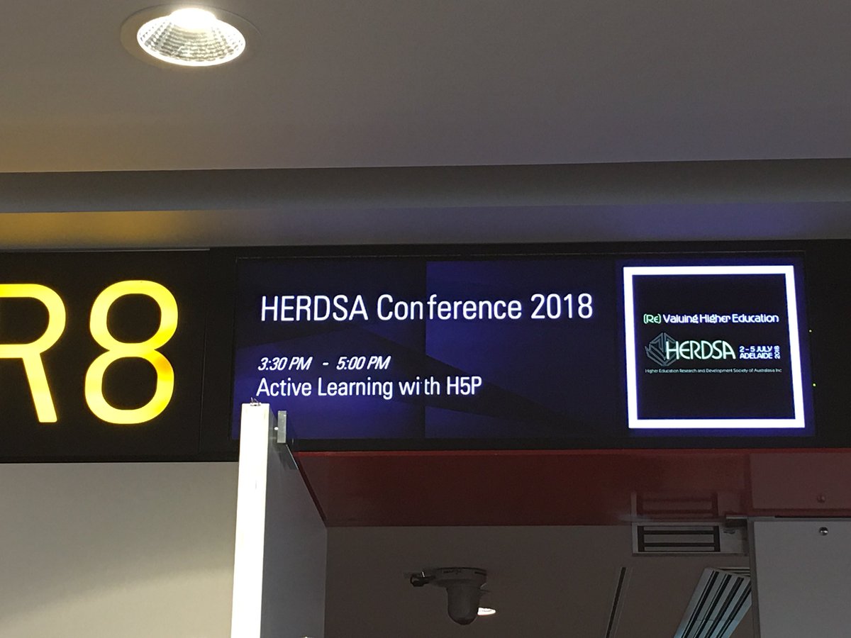 The festival of #h5p continues! Come to our workshop @ges_ng #activelearning #interactivetools #herdsa18