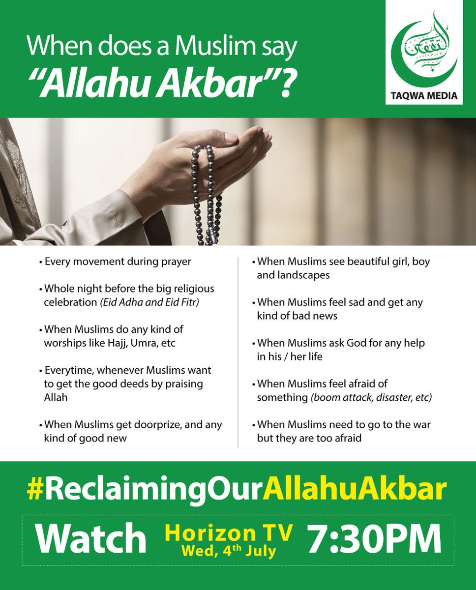 BootyShantel's tweet photo. #ReclaimingOurAllahuAkbar on horizon TV tonight at 730pm. Zuku...894 https://t.co/gS022PwYui