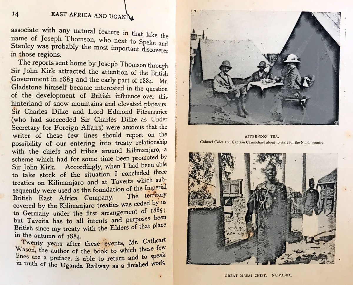 East Africa and Uganda written by J. Cathcart Wasom, M.P.
you can find this book at the Uganda Society Library