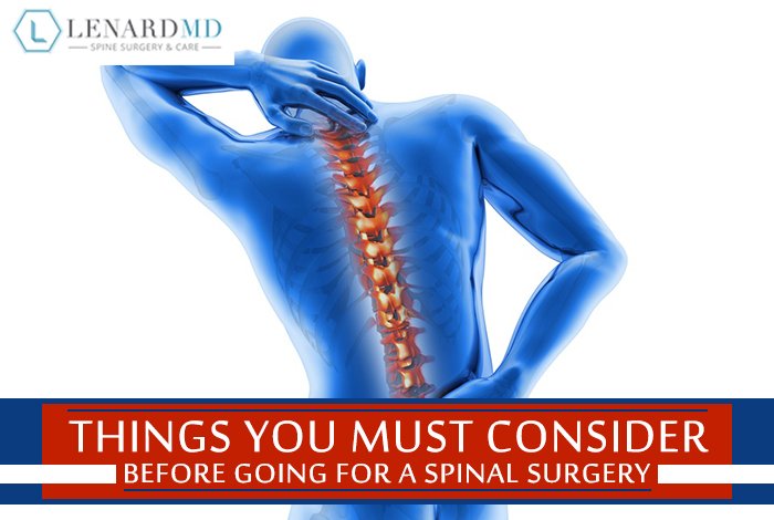 Lenard_MD's tweet photo. Spinal surgery is a complicated procedure that can lead to serious complications if it is not done properly. Consider these things before having a #SpinalSurgery. https://t.co/kvxJi7JxxM https://t.co/yEtoor3u7B